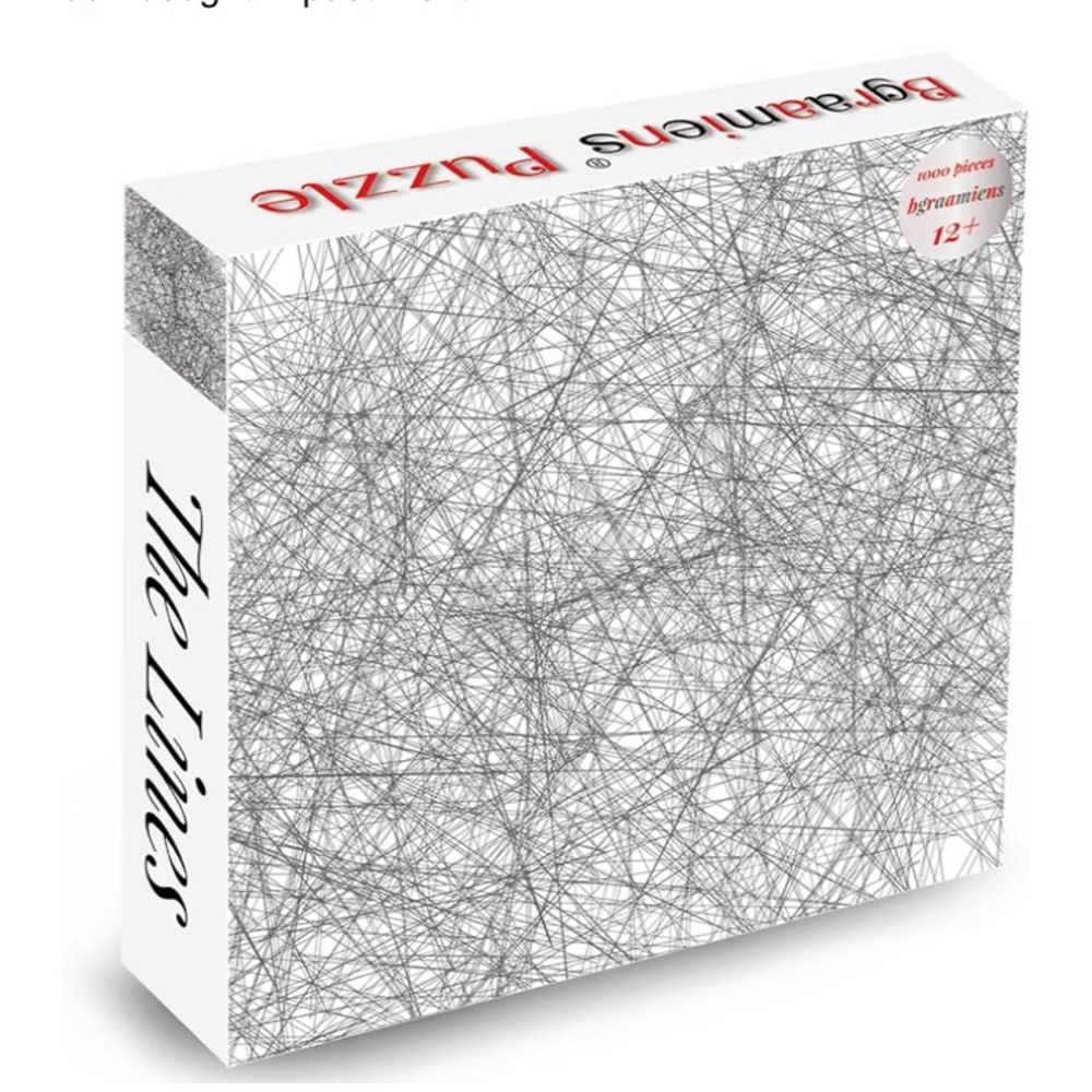 Bgraamiens Puzzle-The Lines -1000 Pieces puzzle